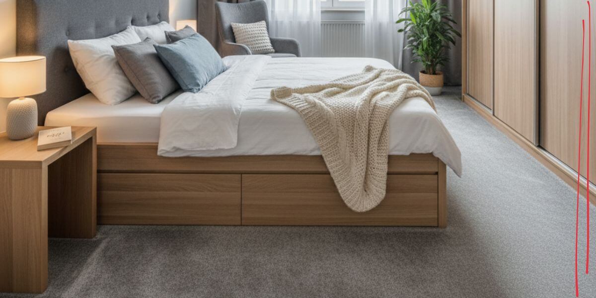 Dopřejte si celoplošný koberec do ložnice