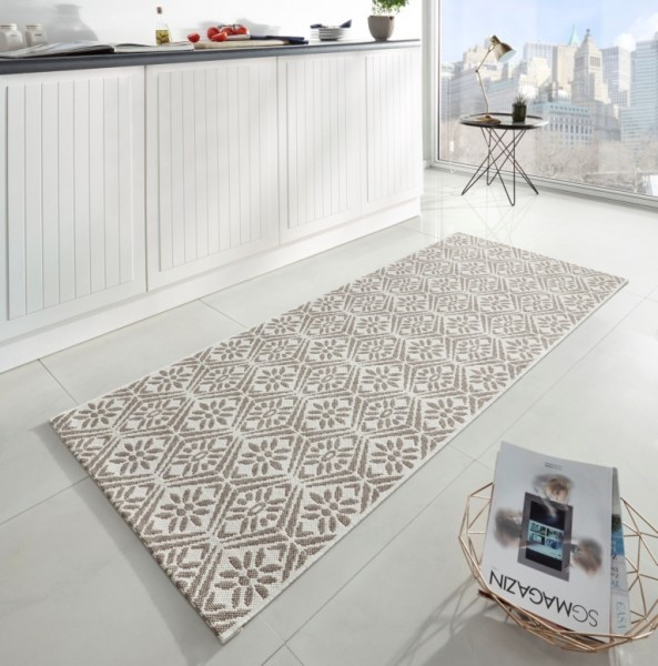 Běhoun Soho 102800 Beige-Creme 80x200 cm