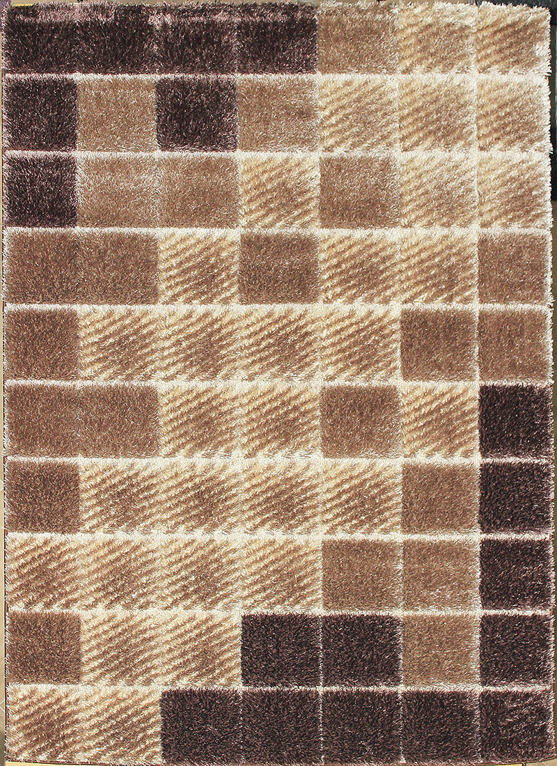 Kusový koberec Seher 3D 2615 Brown Beige 140x190 cm