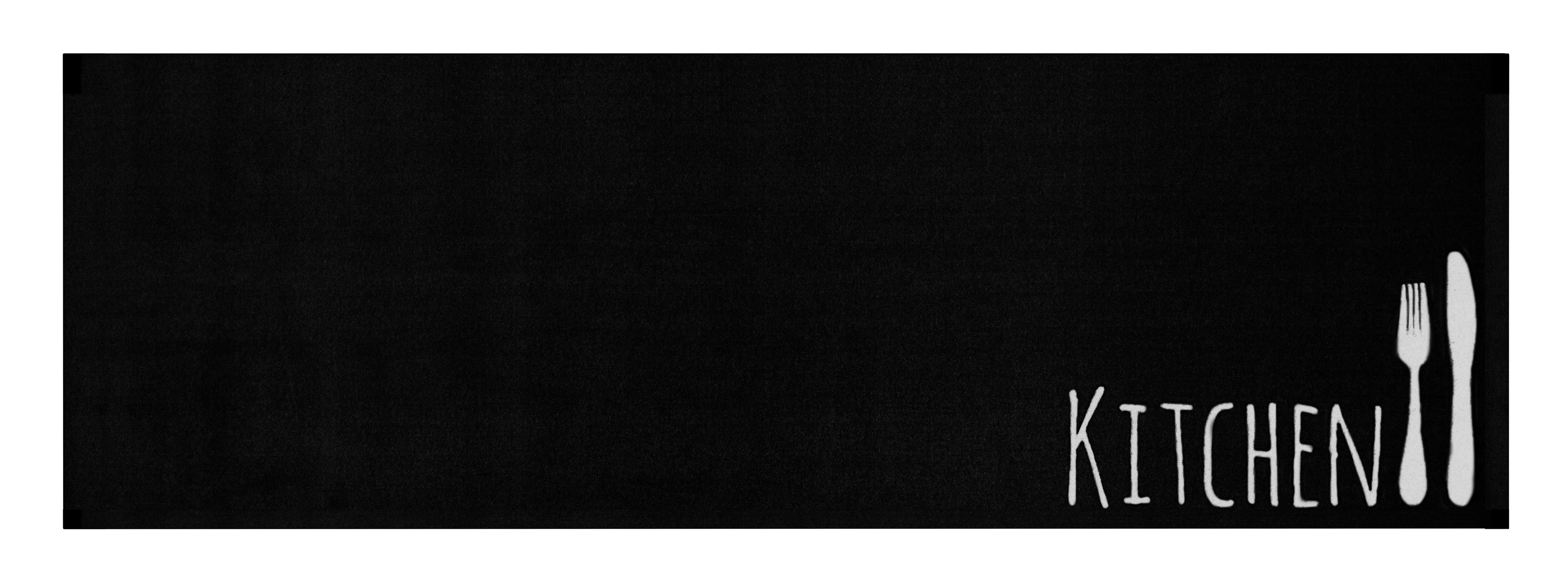 Běhoun Cook & Clean 103810 Black White 50x150 cm