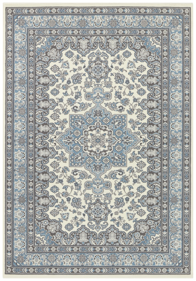 Kusový koberec Mirkan 104442 Cream/Skyblue 80x150 cm