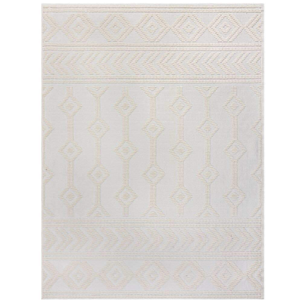 Kusový koberec Verve Jaipur Ivory 80x160 cm