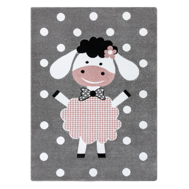 Dětský kusový koberec Petit Dolly sheep grey 120x170 cm