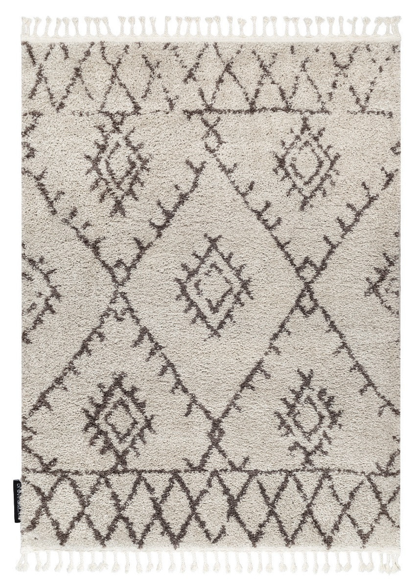 Kusový koberec Berber Fez G0535 cream and brown 160x220 cm