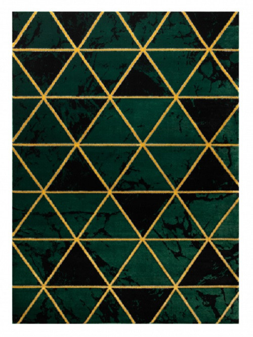 Kusový koberec Emerald 1020 green and gold 200x290 cm