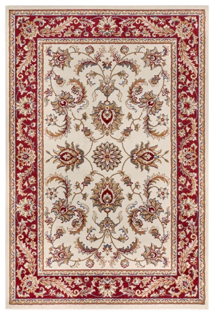 Kusový koberec Luxor 105643 Reni Cream Red 160x235 cm