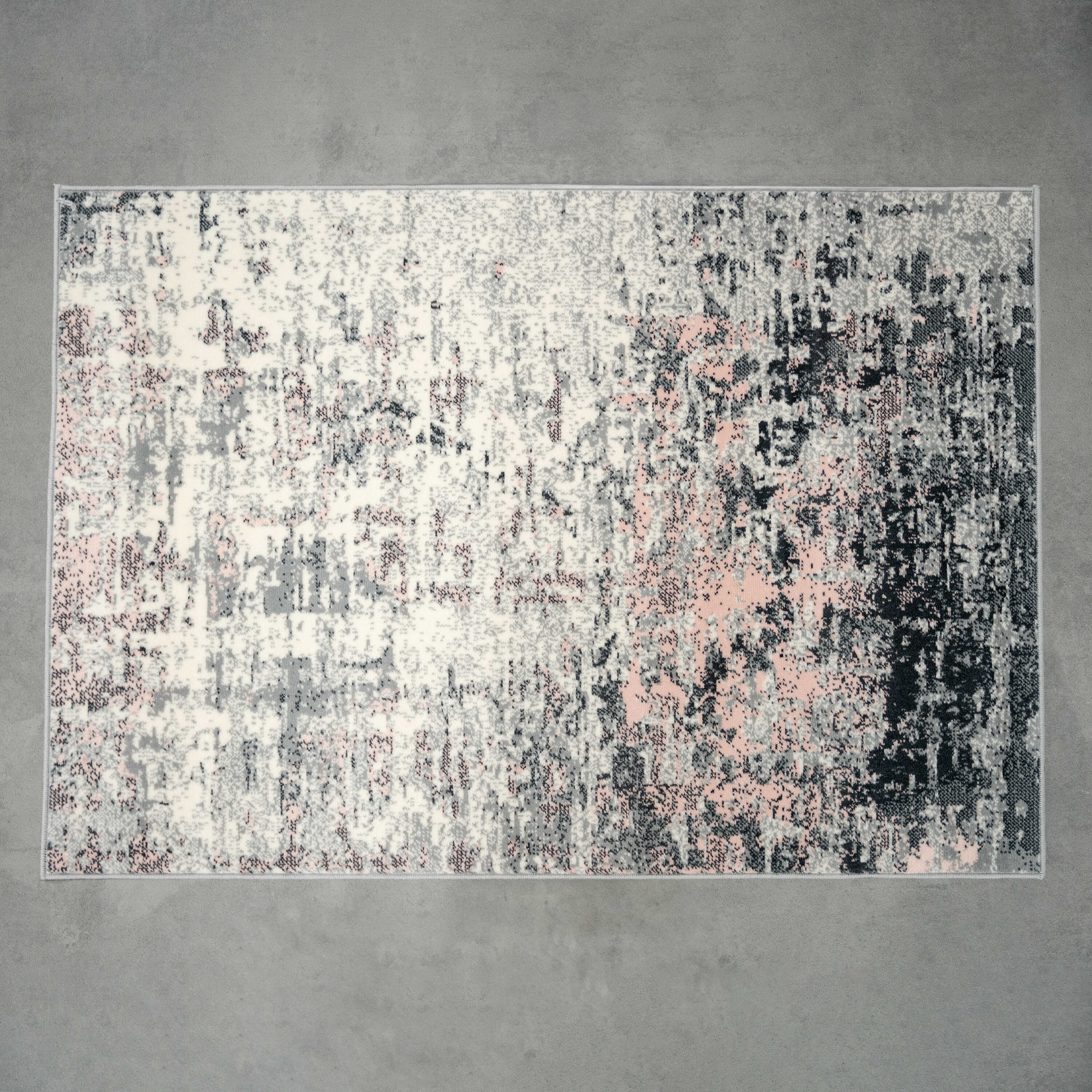 Kusový koberec Beton powder pink 190x280 cm