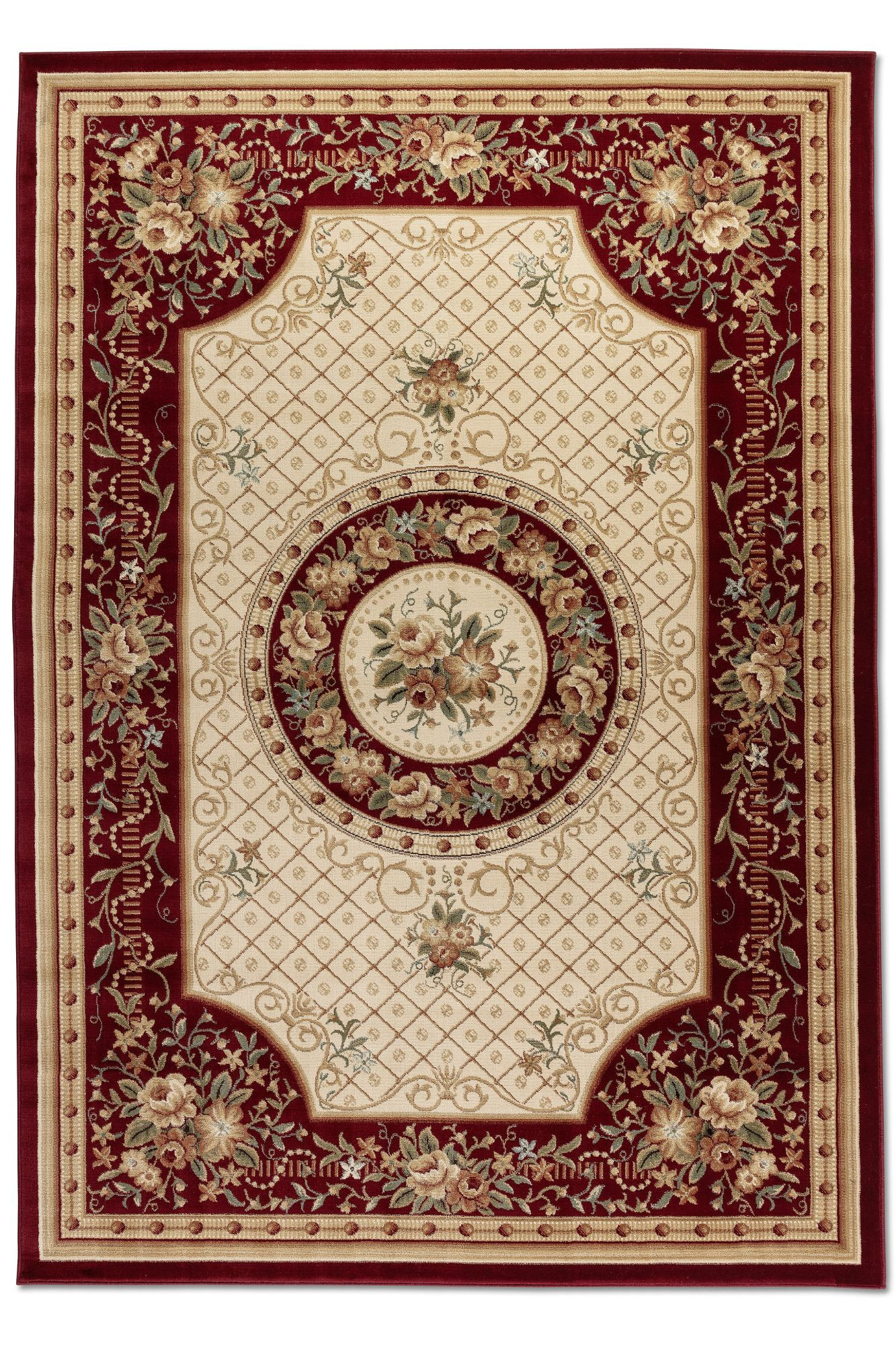 Kusový koberec Herat 105994 Red Cream 160x235 cm