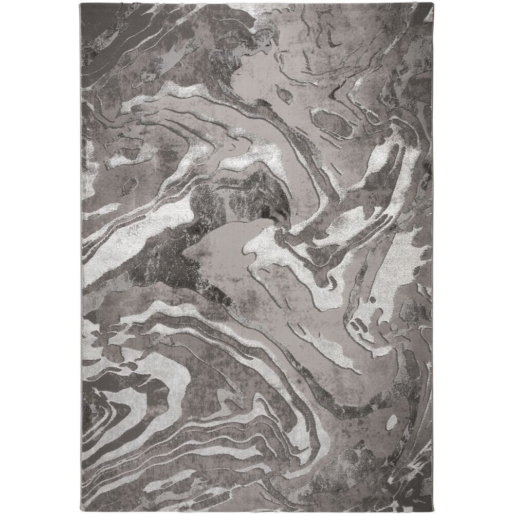 Kusový koberec Eris Marbled Silver 300x400 cm