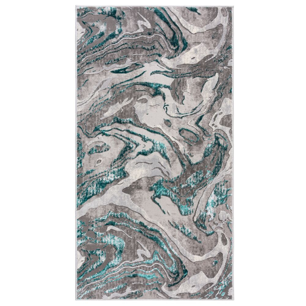 Kusový koberec Eris Marbled Emerald 120x170 cm