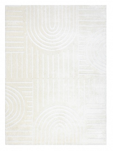 Kusový koberec Mode 8586 geometric cream 180x270 cm