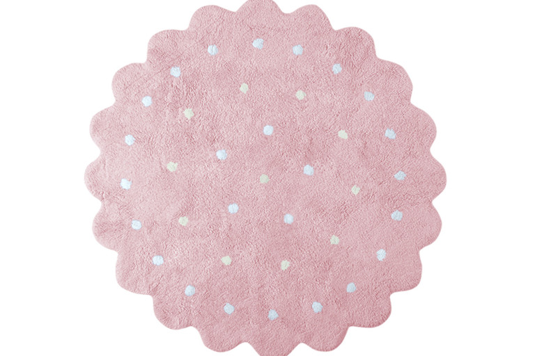 Ručně tkaný kusový koberec Little Biscuit Pink
