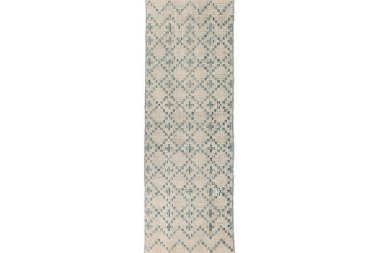 Kusový koberec Leela Ivory/Teal