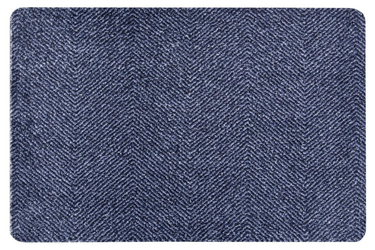 Rohožka Clean & Go 105348 Dark blue Black