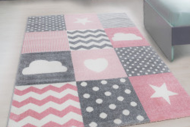 Dětský koberec Kids 620 pink