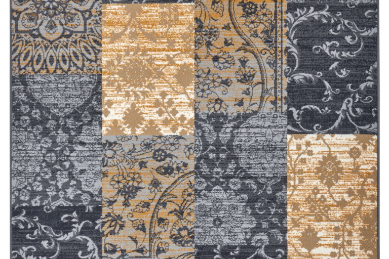 Kusový koberec Gloria 105522 Grey Mustard
