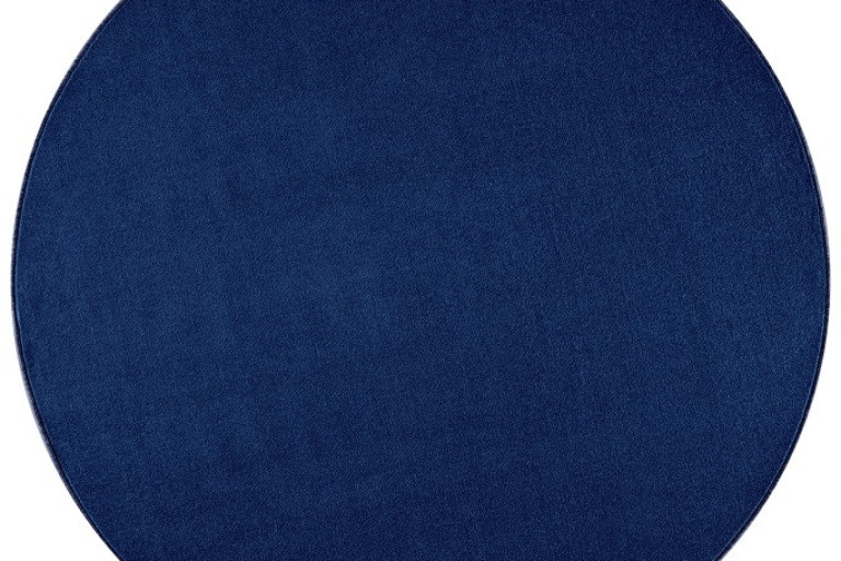 Kusový koberec Nasty 104447 Darkblue kruh