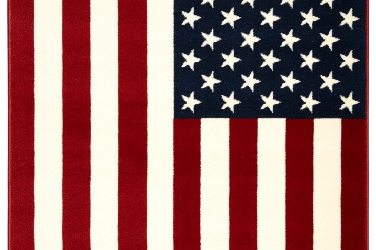 Kusový koberec American flag