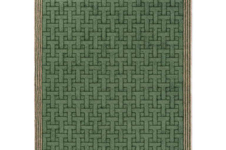 Outdoorový koberec Ted Baker T monogram jade green 455807
