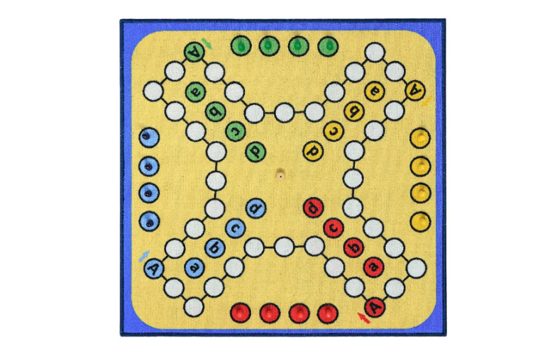 ČLOVĚČE, NEZLOB SE s figurkami - modrý lem