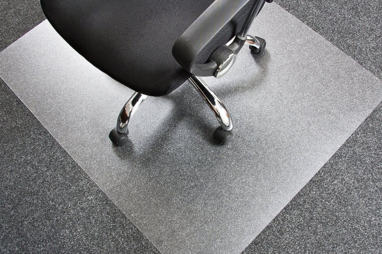 Podložka pod kolečkové židle - na hladké podlahy 120 x 100 cm