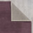 Kusový ručně tkaný koberec Tuscany Textured Wool Border Purple