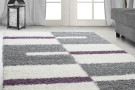 Kusový koberec Gala shaggy 2505 lila