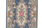 Ručně všívaný kusový koberec Lotus premium Blue