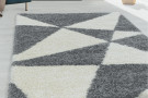 Kusový koberec Tango Shaggy 3101 grey
