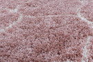 Kusový koberec Salsa Shaggy 3201 rose