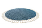 Kusový koberec Berber 9000 blue kruh