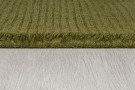 Kusový ručně tkaný koberec Tuscany Textured Wool Border Green