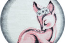 Dětský koberec Bambi 850 pink