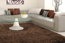 Kusový koberec Life Shaggy 1500 brown