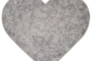 Kusový koberec Venezia 6790 - šedá - SRDCE