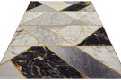 Kusový koberec Flair 105610 Noble Black Grey Gold – na ven i na doma