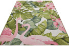 Kusový koberec Flair 105614 Tropical Flamingo Multicolored – na ven i na doma