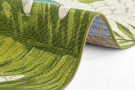 Kusový koberec Flair 105617 Tropical Leaves Turqouise Green – na ven i na doma