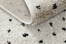 Běhoun Berber Syla B752 dots cream