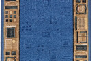 Metrážový běhoun Jena 77 - modrá