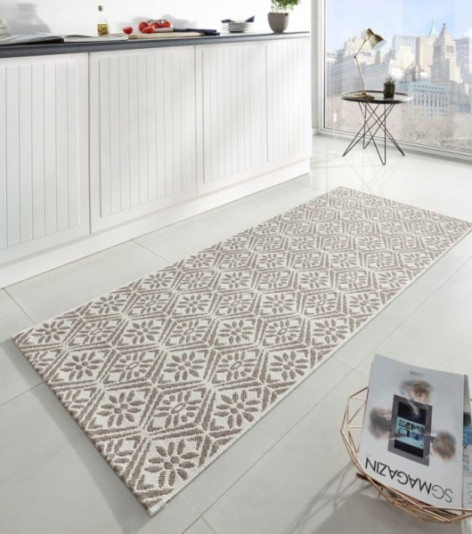 Běhoun Soho 102800 Beige-Creme 80x200 cm