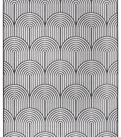 Kusový koberec Pangli 105852 Black – na ven i na doma