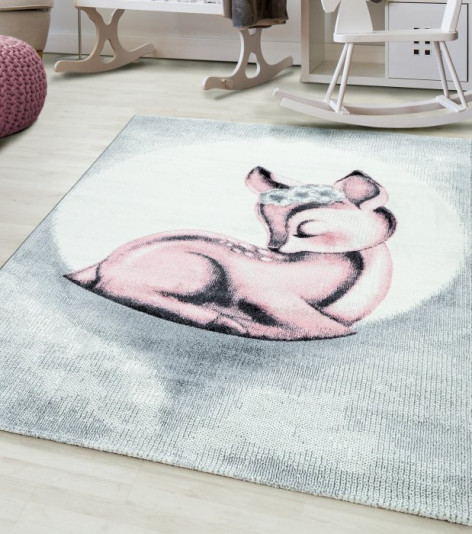 Dětský koberec Bambi 850 pink