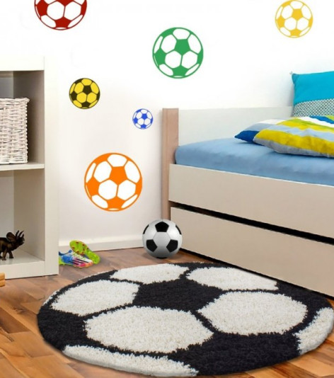 Kusový koberec Fun 6001 black