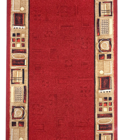 Metrážový běhoun Jena 10 - červená