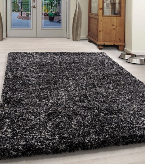 Kusový koberec Enjoy shaggy 4500 antrazit